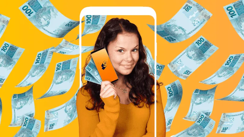 dinheiro online ou cheque?